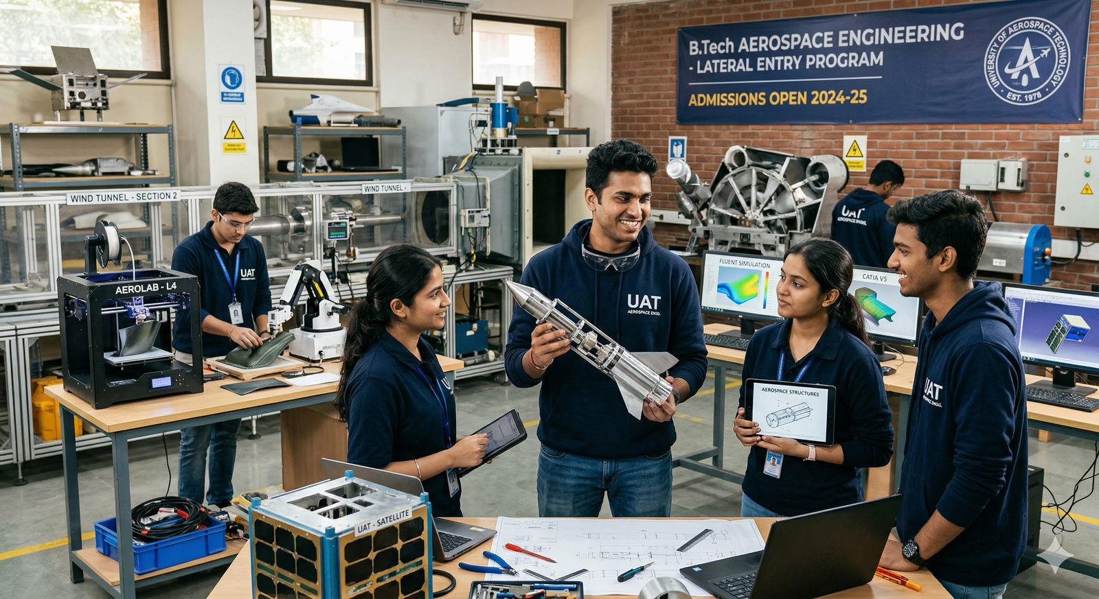 Lateral Entry in B.Tech Aerospace Engineering