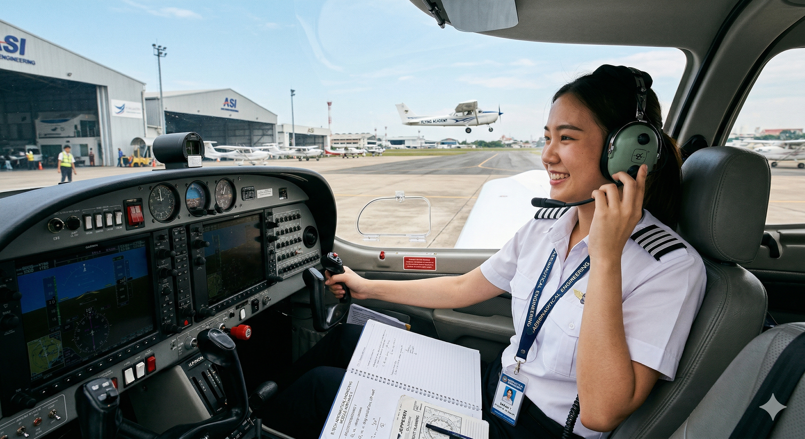 B.Tech Aeronautical Engineering + CPL